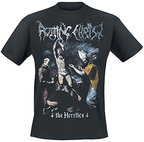 Rotting Christ The Heretics Männer T-Shirt schwarz XL 100% Baumwolle Band-Merch, Bands von Razamataz