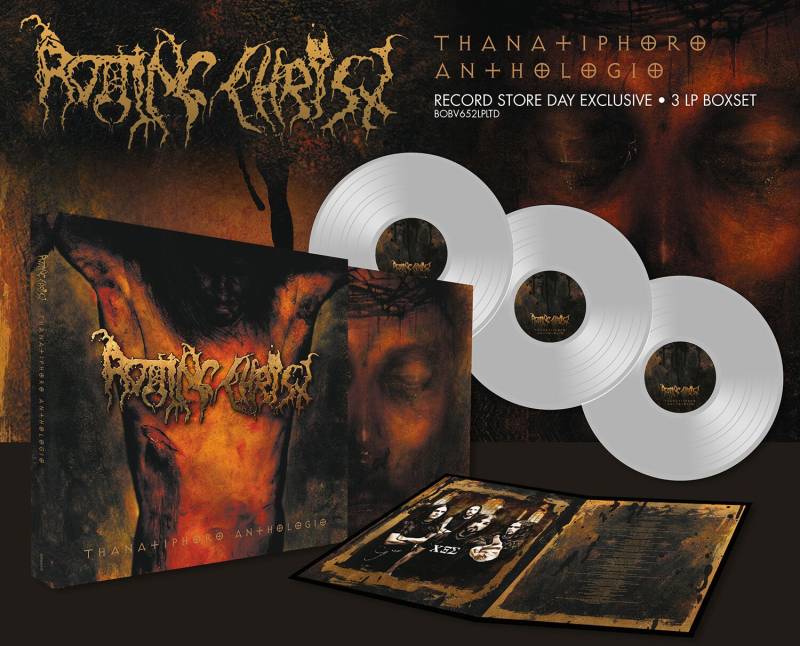 Thanatiphoro anthologio von Rotting Christ - 3-LP (Boxset, Coloured, Limited Edition, Re-Release) von Rotting Christ