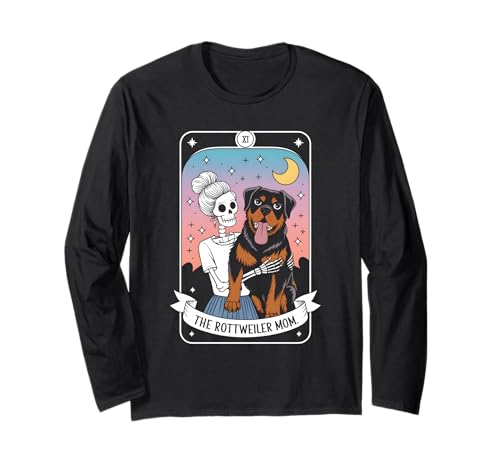 Die Rottweiler Mama Langarmshirt Die Rottweiler Mama Langarmshirt von Rottweiler Mama Tarot