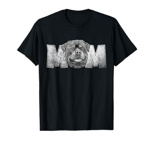 Rottweiler Mom Bandana für Damen, Rottweiler T-Shirt Rottweiler Mom Bandana für Damen, Rottweiler T-Shirt von Rottweiler Mom DM