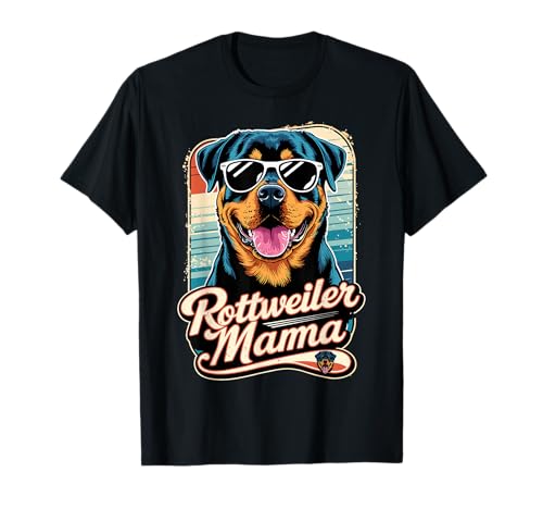 Rottweiler Rottweiler Mama Damen Rottie T-Shirt von Rottweiler Rottie Ajeli