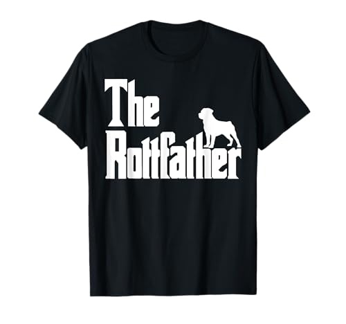 The RottFather Lustiges Rottweiler Dad Shirt Herren Geschenke T-Shirt von Rottweiler T Shirt Mens Gifts Dog Lovers