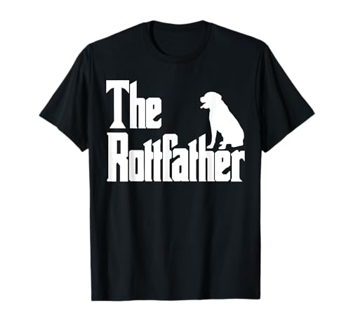 The RottFather Lustiges Rottweiler Dad Shirt Herren Geschenke T-Shirt von Rottweiler T Shirt Mens Gifts Dog Lovers