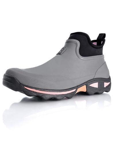 Rouchette Damen Clean Land Gummistiefel (Grau, numeric_37) von Rouchette