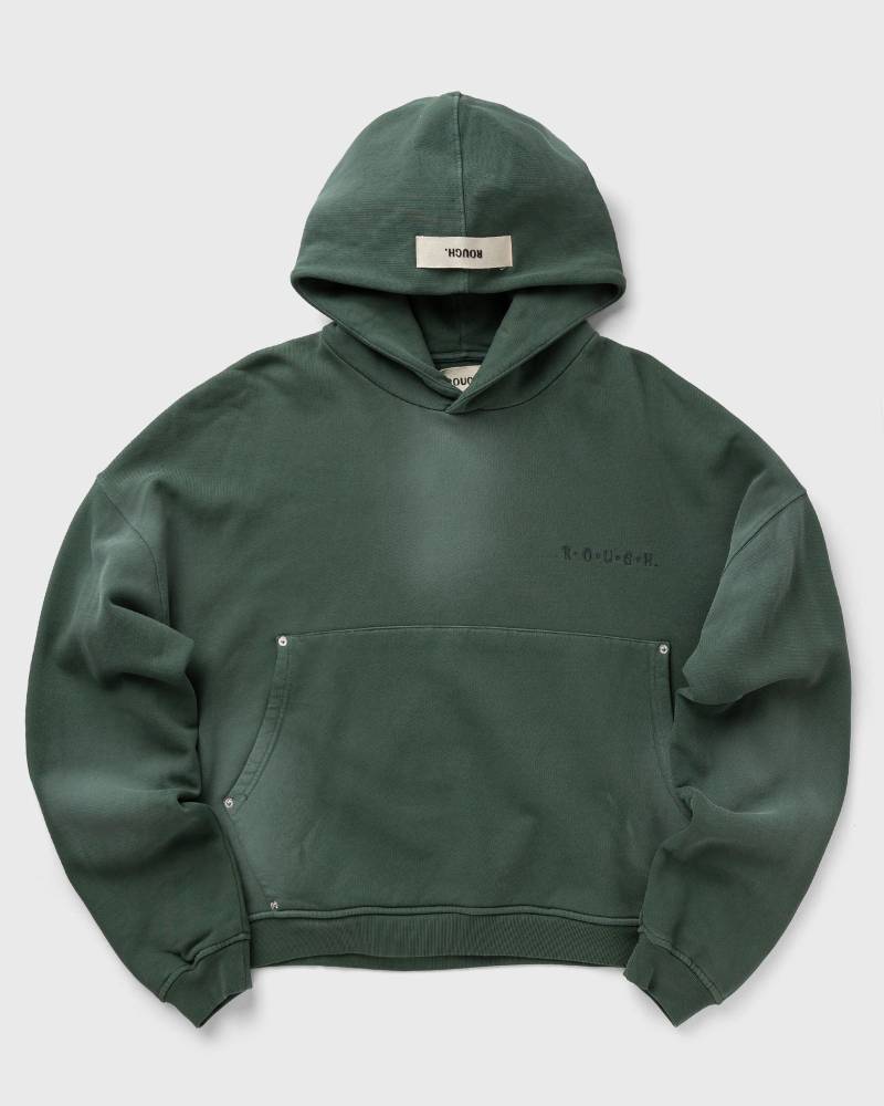 Rough. FIG LEAF HOODIE men Hoodies green in Größe:M von Rough.