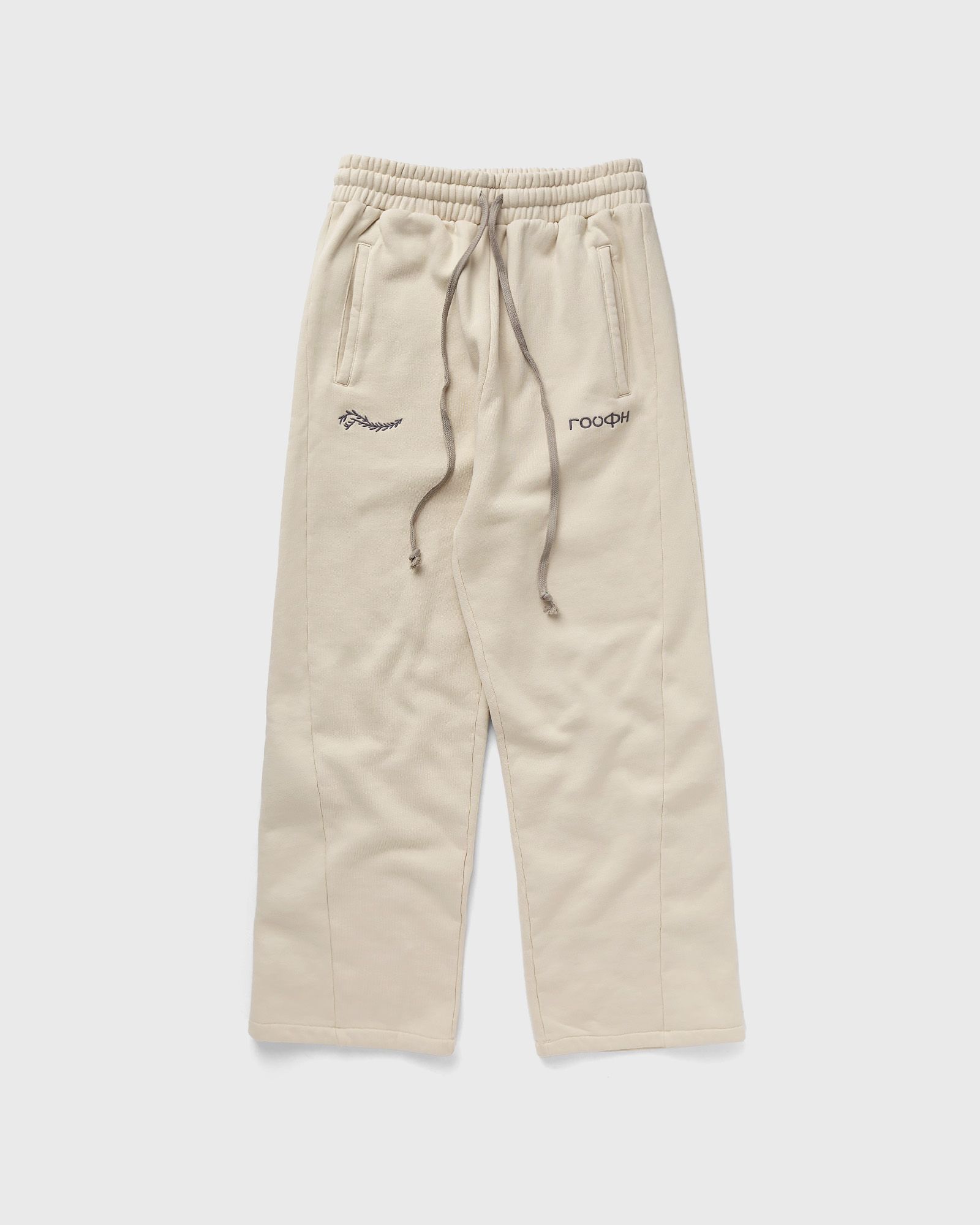 Rough. ISUS SWEATPANTS men Sweatpants beige in Größe:L von Rough.