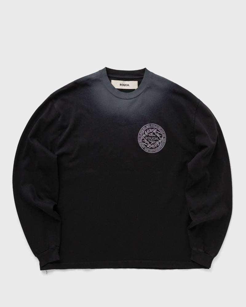 Rough. OLIVE COIN LS men Longsleeves black in Größe:L von Rough.