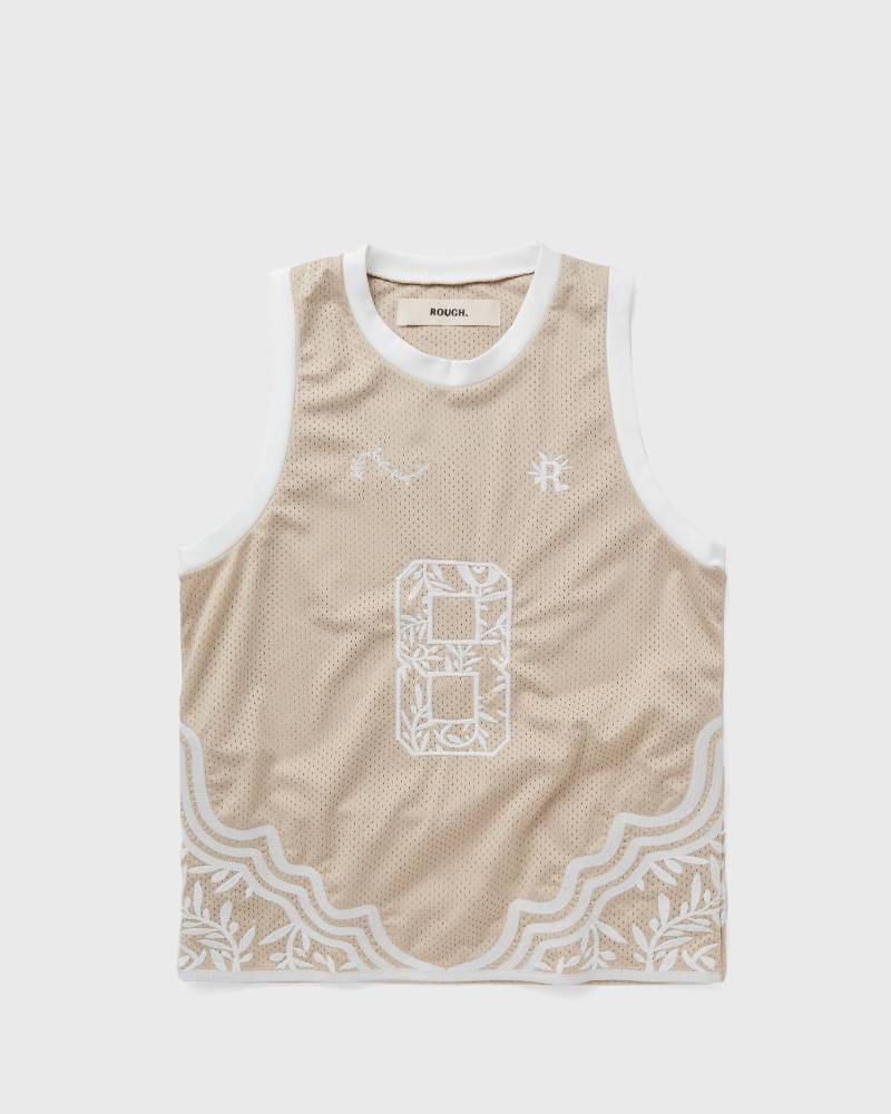 Rough. TANK TOP men Jerseys beige in Größe:M von Rough.