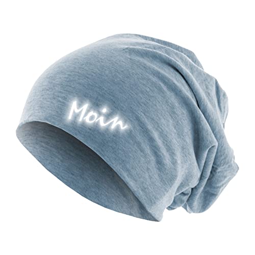 Friendly Beanie Moin Heather Indigo OneSize (M/L) von Roughtex