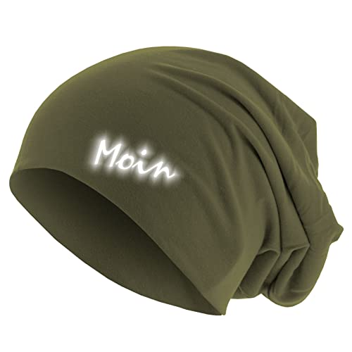 Friendly Beanie Moin Oliv XL/XXL von Roughtex