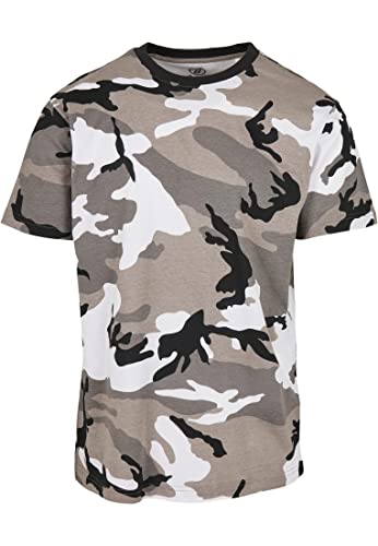 Roughtex Camo T-Shirt Herren Baumwolle Army BW Camouflage Tarnmuster Urban M von Roughtex