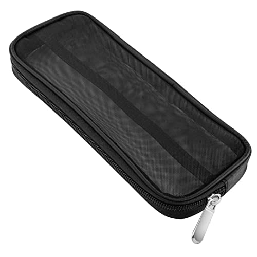 Make -up -Pinsel -Hülle Kosmetische Pinselspeicher -Tasche Kosmetischer Halter Mesh Organizer für Männer Frauen Beauty Tools Schwarz schwarz Make -up -Pinsel -Hülle Kosmetische Pinselspeicher -Tasche Kosmetischer Halter Mesh Organizer für Männer Frauen Beauty Tools Schwarz schwarz von Rouloudun