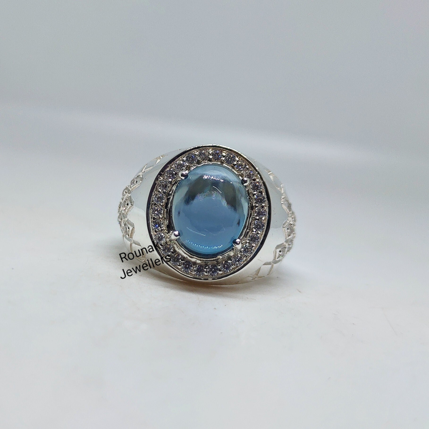 London Blautopas Ring, Oval Edelstein 925 Sterling Silber, Stylist Silberring, Geburtstagsgeschenk, Geschenk Für Ihn London Blautopas Ring, Oval Edelstein 925 Sterling Silber, Stylist Silberring, Geburtstagsgeschenk, Geschenk Für Ihn von RounakJewellers