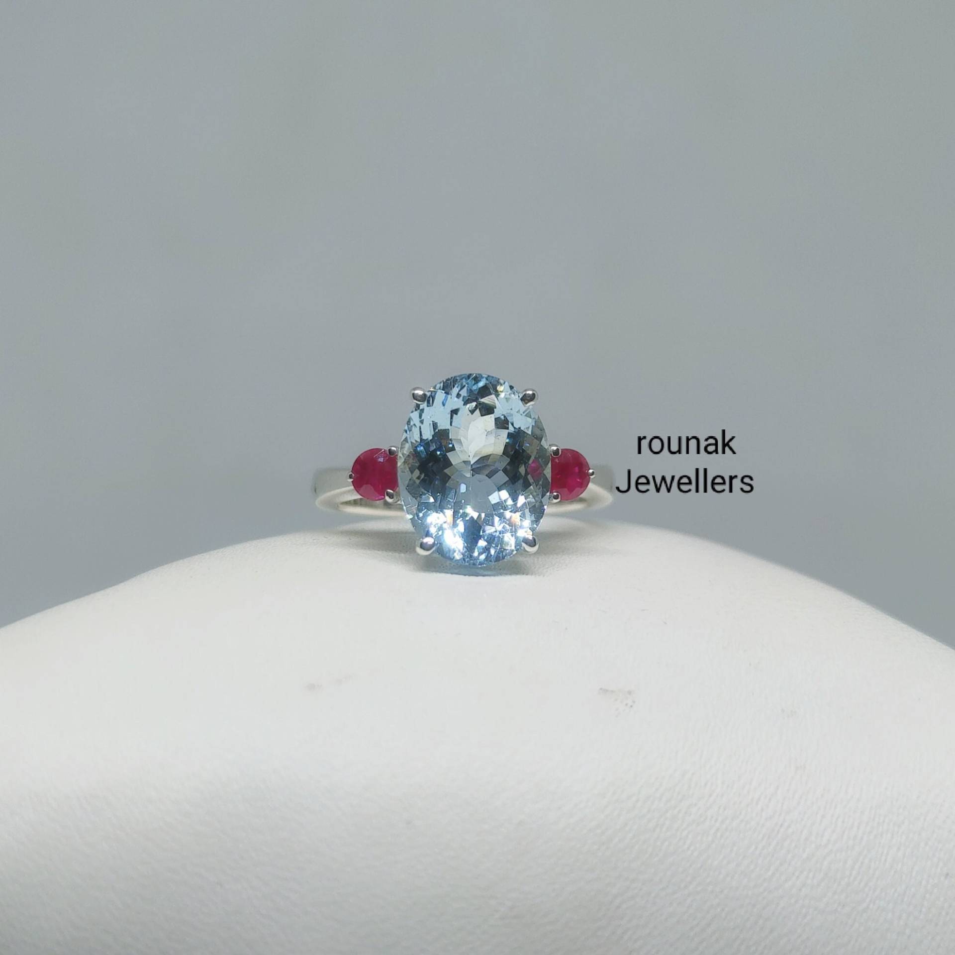 Natürlicher Silber Aquamarin Rubin Ring, Handgefertigte Ringe, 925 Sterling Silber, Vintage Weihnachtsringe, Geschenk Für Sie, Hochzeit Natürlicher Silber Aquamarin Rubin Ring, Handgefertigte Ringe, 925 Sterling Silber, Vintage Weihnachtsringe, Geschenk Für Sie, Hochzeit von RounakJewellers