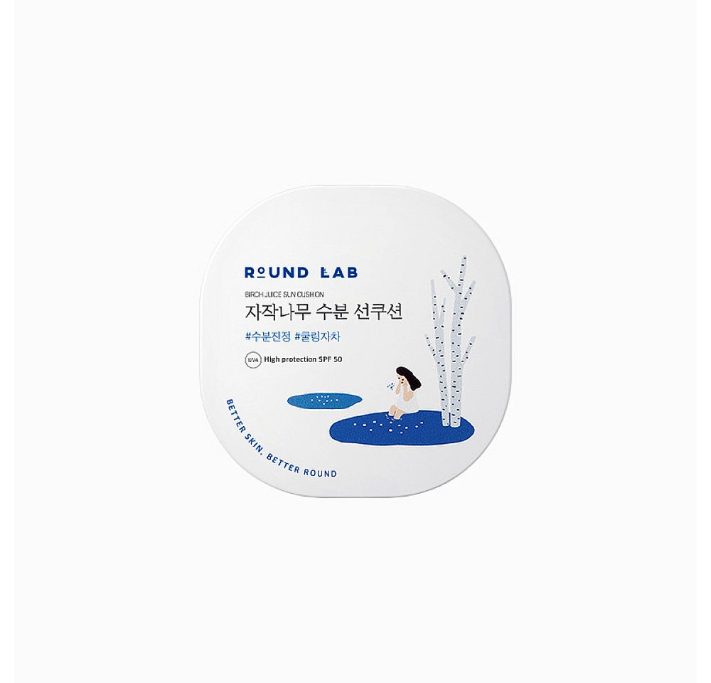 Round LAB Foundation Round Lab Birch Juice Moisturizing Sun Cushion von Round LAB