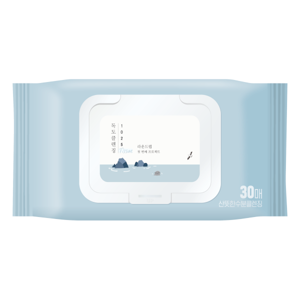 Round Lab - 1025 Dokdo Cleansing Tissue - 178g (30ea) von Round Lab
