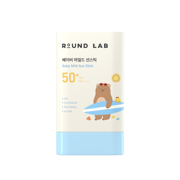 Round Lab - Baby Mild Sun Stick - 21g von Round Lab