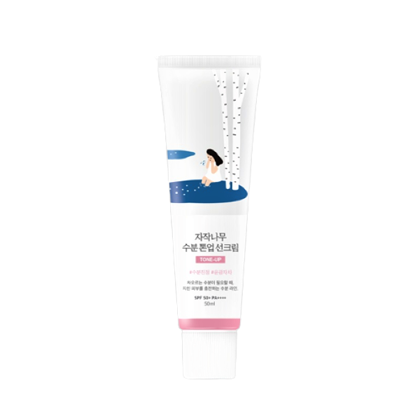 Round Lab - Birch Juice Moisturizing Tone-up Sun Cream SPF50+ PA++++ - 50ml von Round Lab
