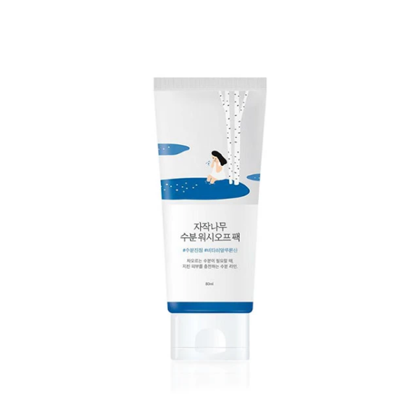 Round Lab - Birch Juice Moisturizing Wash Off Pack - 80ml von Round Lab