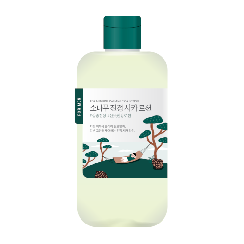 Round Lab - For Men Pine Calming Cica Lotion - 200ml von Round Lab