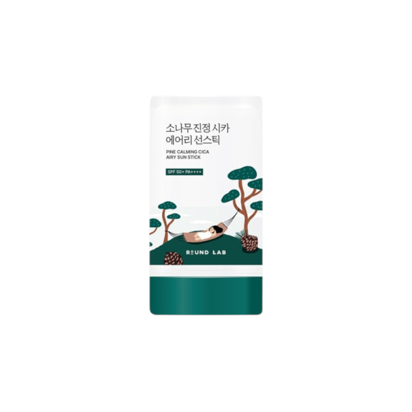 Round Lab - Pine Calming Cica Airy Sun Stick - 19g von Round Lab