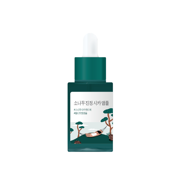 Round Lab - Pine Calming Cica Ampoule - 30ml von Round Lab