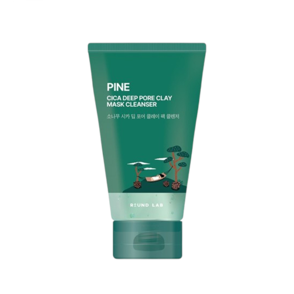 Round Lab - Pine Cica Deep Pore Clay Mask Cleanser - 150ml von Round Lab
