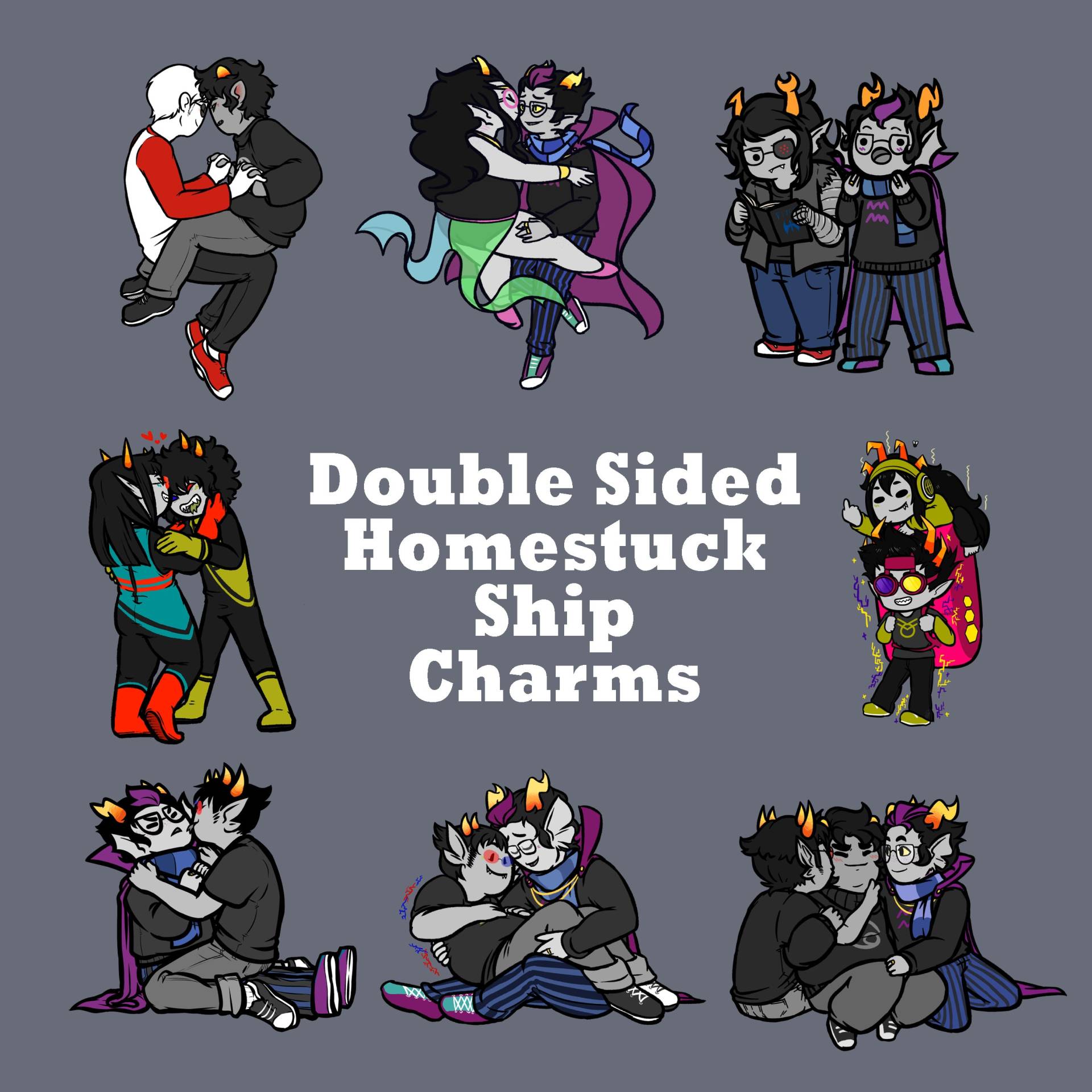 Homestuck Schiff Acryl Charms | 5-6cm von RoundAndTalented