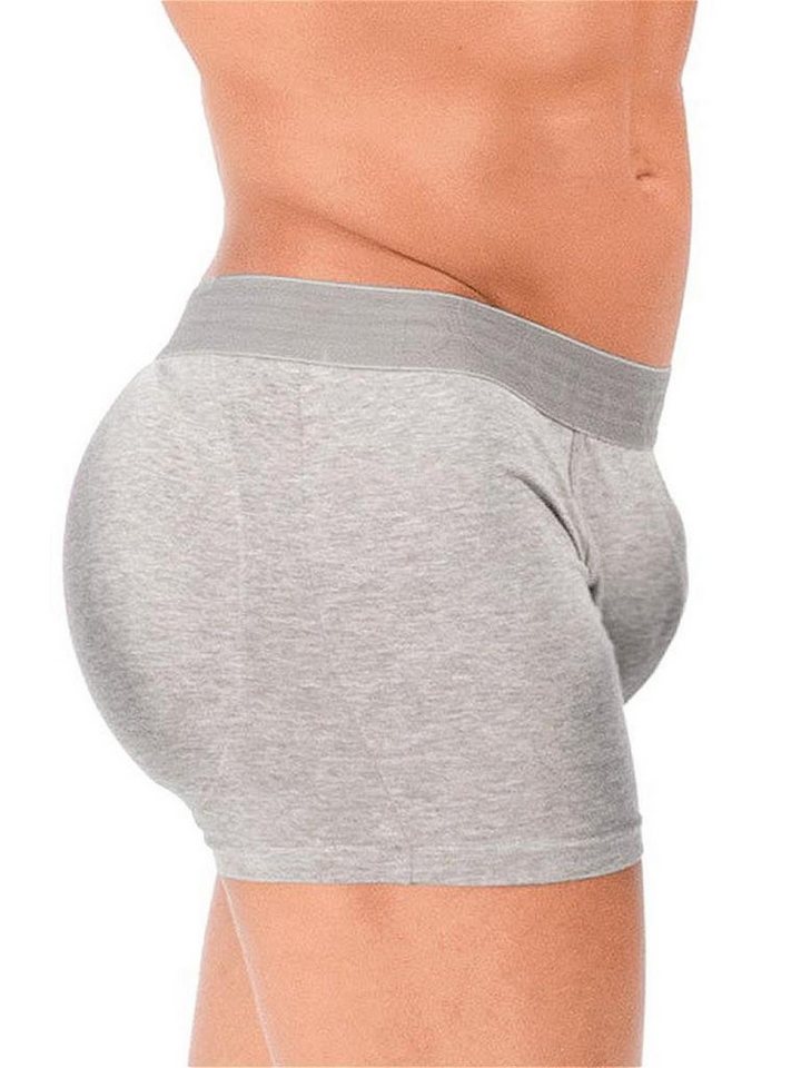 Rounderbum Trunk Rounderbum Padded Boxer Brief Underwear Grey - S von Rounderbum