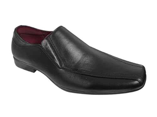Route 21 M1501A Herren-Schuhe, modisch, elegant, für Hochzeit, Büro, Arbeit, Zwillingszwickel, Slipper, Freizeitschuhe, Schwarz , 46 EU Route 21 M1501A Herren-Schuhe, modisch, elegant, für Hochzeit, Büro, Arbeit, Zwillingszwickel, Slipper, Freizeitschuhe, Schwarz , 46 EU von Route 21
