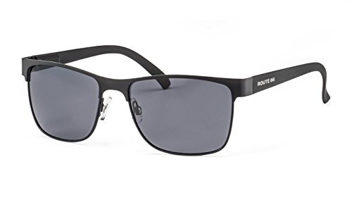 Polarisierte Sonnenbrille von Route 66 | Klassische Herren Sonnenbrille aus Metall mit Federbügelscharnier F2501137 von Route 66 by Primetta