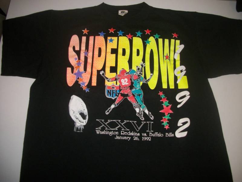 1992 Nfl Superbowl 26 T-Shirt Größe Xl Mens 1992 Nfl Superbowl 26 T-Shirt Größe Xl Mens von Route635