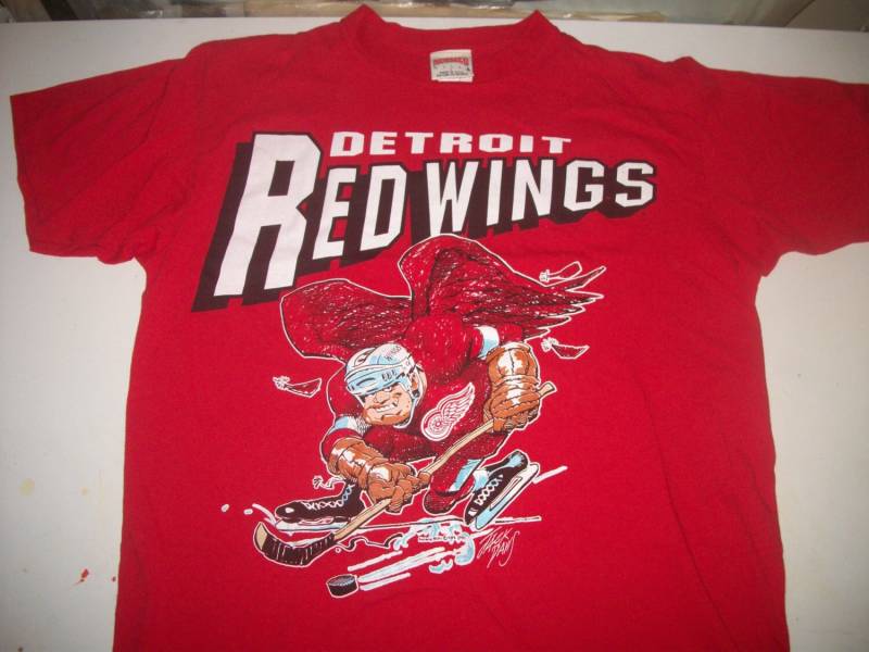 Detroit Wings Trikot 1990 Detroit Wings Trikot 1990 von Route635