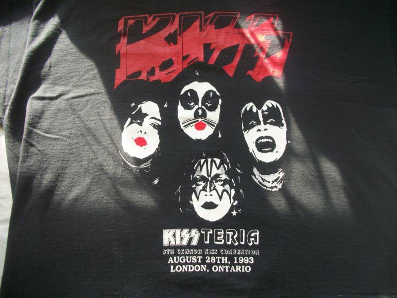 Kuss-T-Shirt "Kissteria" Konvention August 1993." Kuss-T-Shirt "Kissteria" Konvention August 1993." von Route635
