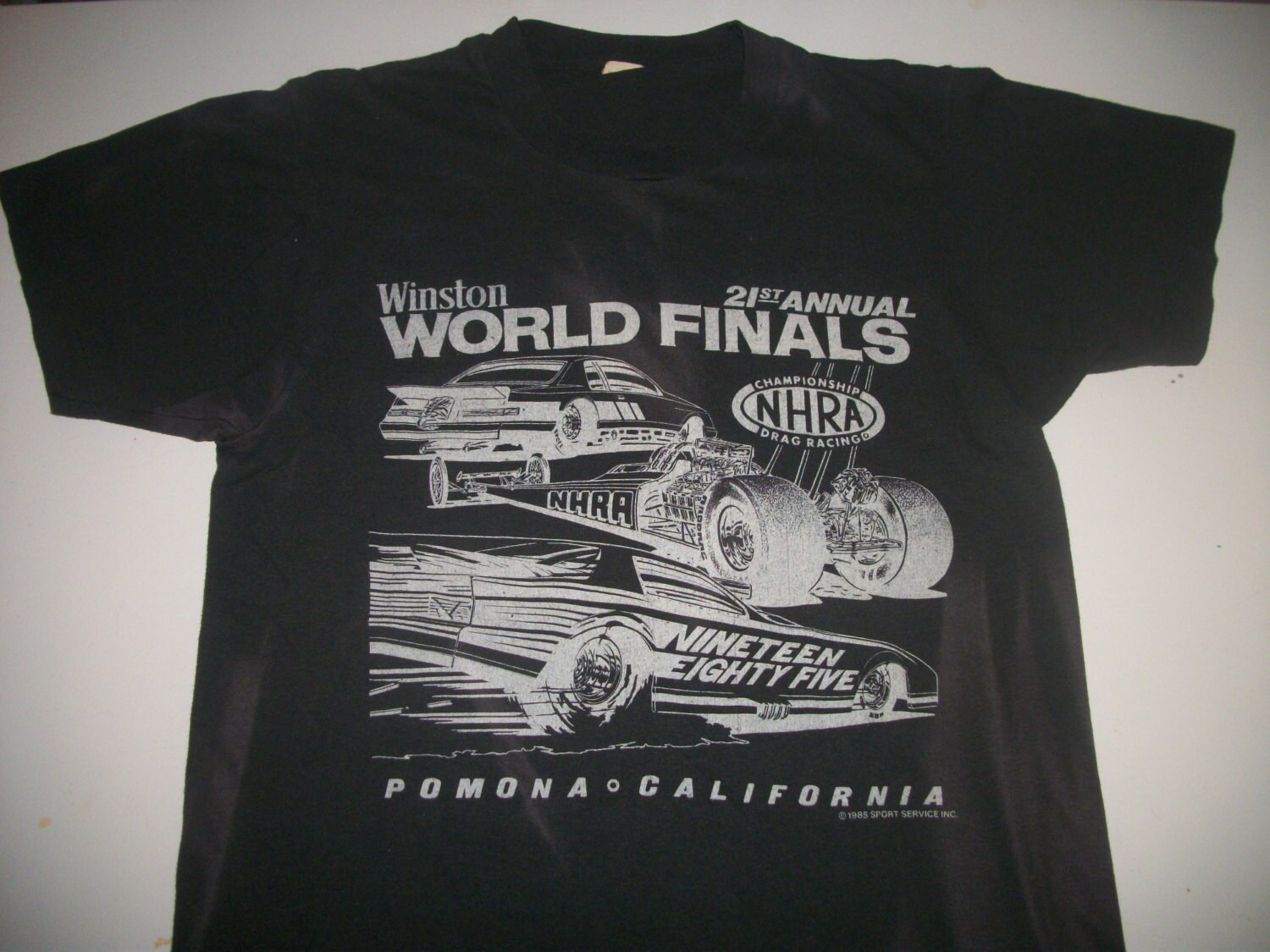 Nhra 1985 Welt Finale Event Trikot 50/50 Nhra 1985 Welt Finale Event Trikot 50/50 von Route635