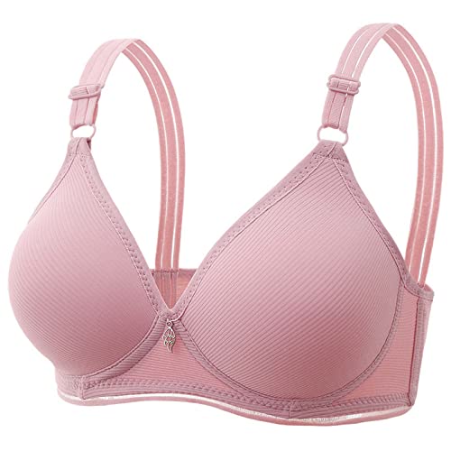 AlltäGliche BHS FüR Frauen Ohne BüGel Bequeme DüNner UnterwäSche Solide Sexy V-Ausschnitt Push Up BH RüCkenstüTze VollstäNdige Abdeckung Mit Verstellbarer Schultergurt Sport Casual Yoga Bralette von Routinfly