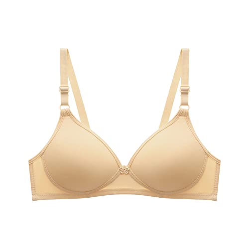 Damen Full Coverage Wireless BH Jeden Tag Gepolstert Small Cup UnterwäSche Classic Non Wired Bra Sommer Dünn Push-Up Verstellbare TräGer Nahtlos Wire Free Lingerie Weich Bequem Bralette Fest von routinfly