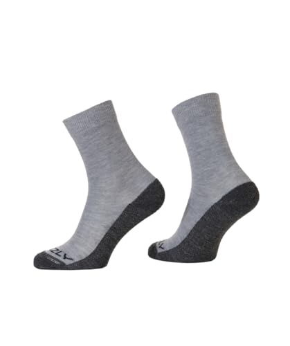 Rovince Grizzly Kinder Zeckenschutz-Socken Alaska grau Gr. 35-38 von Rovince