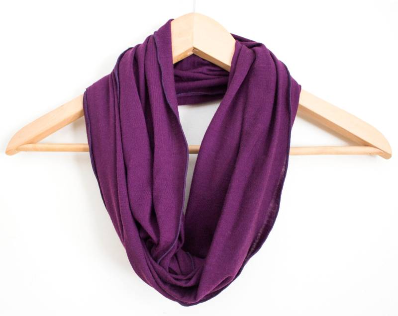 100% Merino Wolle Infinity Schal - 8 Farben Zur Auswahl Leicht Und Warm Cowl Circle Tolles Geschenk Handgemacht in Den Usa von RowanGreyClothing