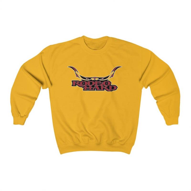 Rodeo Hard Brand Unisex Heavy Blend Crewneck Sweatshirt Rodeo Hard Brand Unisex Heavy Blend Crewneck Sweatshirt von RowdyRowels