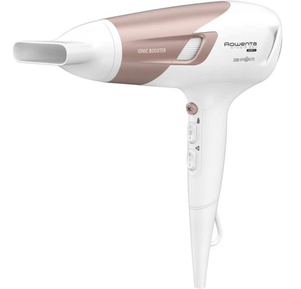 Rowenta Haartrockner CV 5830 Studio Dry Glow - Haartrockner - weiß/roségold von Rowenta
