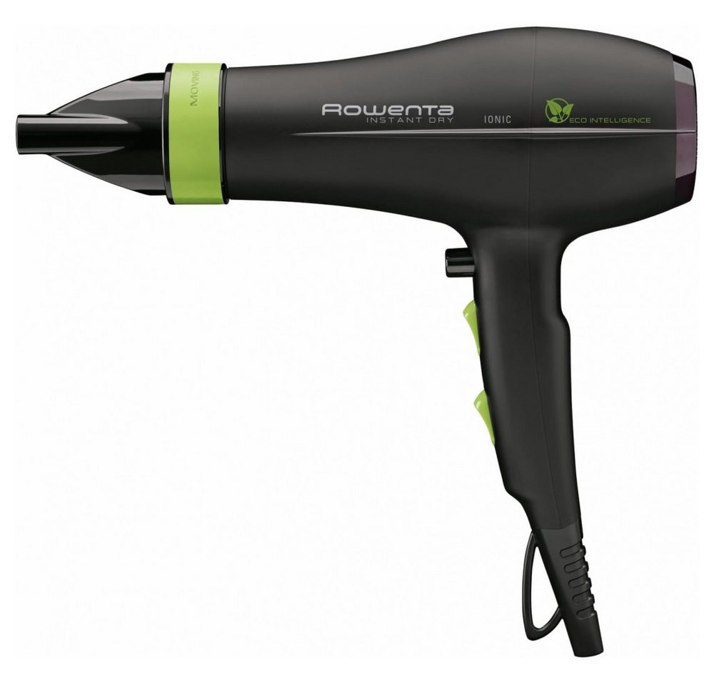 Rowenta Haartrockner Eco Intelligence CV 6030 - Haartrockner - schwarz/grün von Rowenta