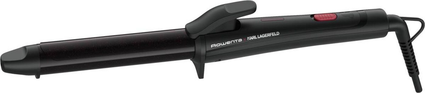 Rowenta Lockenstab Rowenta CF321L LockenstabTong Karl Lagerfeld Haarstyling Schwarz-Rot von Rowenta