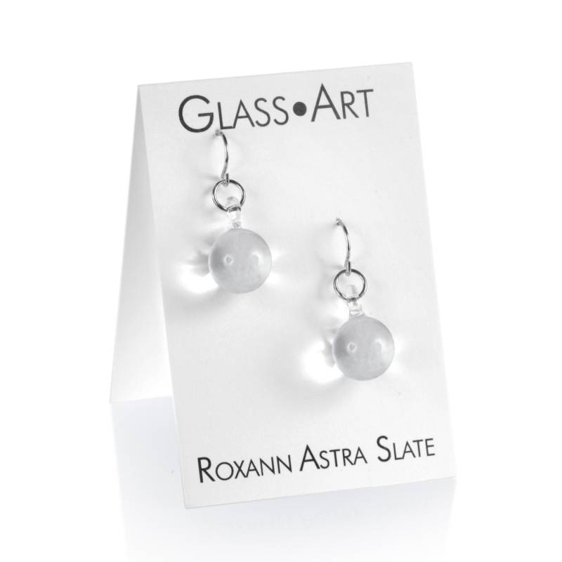 Glas Kleine Kugel Ohrringe Glas Kleine Kugel Ohrringe von RoxannSlate