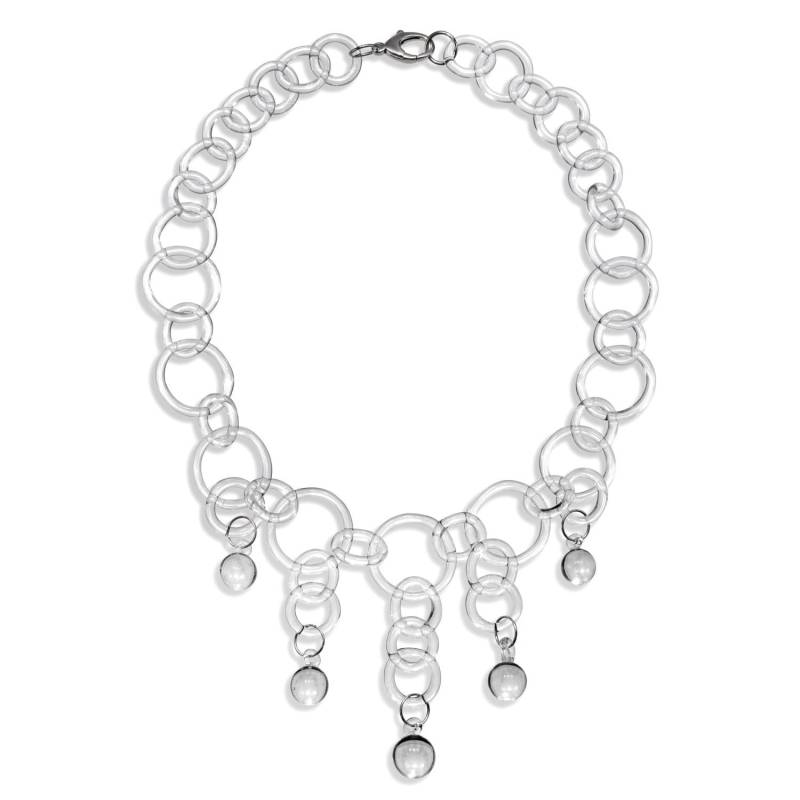 Kugel Tropfen Halskette Kette Necklace Kugel Tropfen Halskette Kette Necklace von RoxannSlate