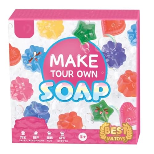 Roxvue DIY Handgemachte Seife Kristallseife Pflanzenseife Materialien Zur Seifenherstellung Mädchen Spielzeug-Set Geburtstagsgeschenk Seifenherstellungsset Roxvue DIY Handgemachte Seife Kristallseife Pflanzenseife Materialien Zur Seifenherstellung Mädchen Spielzeug-Set Geburtstagsgeschenk Seifenherstellungsset von Roxvue