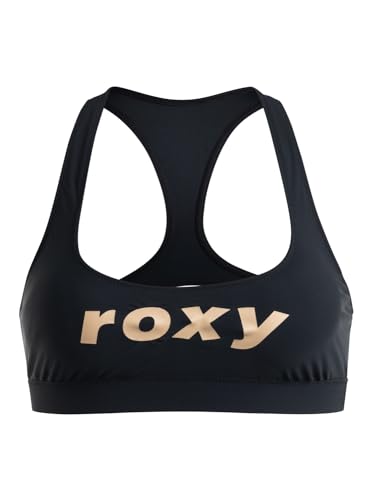 Roxy Active - Bralette Bikini Top for Women - Bralette-Bikinioberteil - Frauen - L - Schwarz. von Roxy