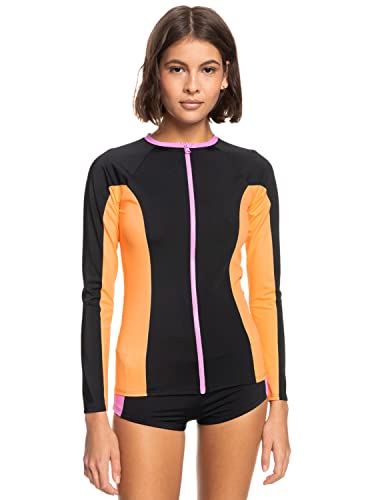 Roxy Active - Long Sleeve Lycra for Women - Langarm-Lycra - Frauen - M - Schwarz. von Roxy