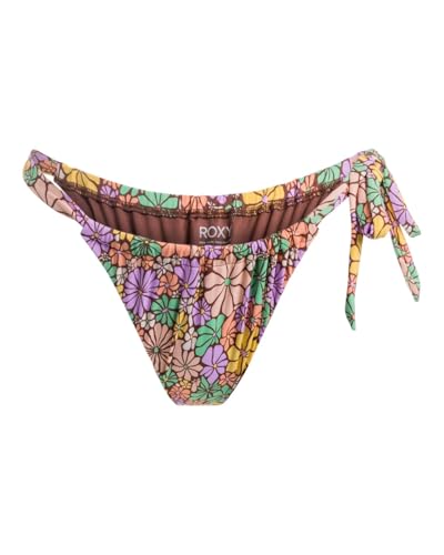 Roxy All About Sol - Cheeky Bikini Bottoms for Women - Freche Bikinihose - Frauen - S - Braun. von Roxy