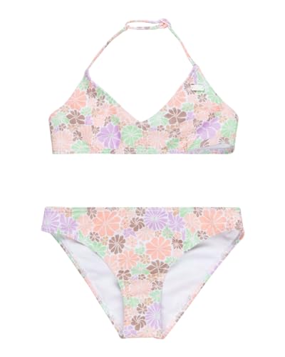 Roxy All About Sol - Triangle Two-Piece Bikini Set for Girls 6-16 - Triangle Bikini - Mädchen 6-16 - 10 - Weiss. von Roxy